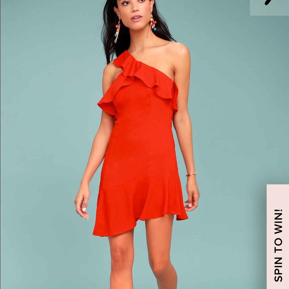 Red Lulu’s Party dress!